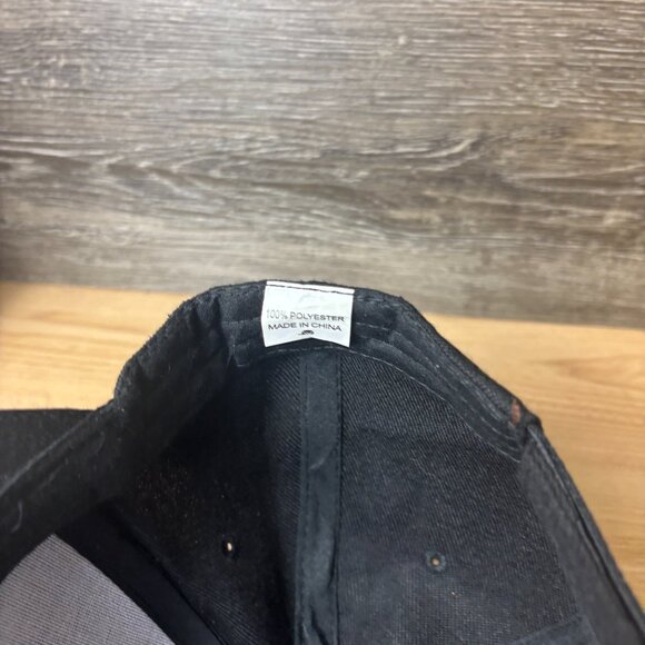 Tiger Balm Hat Cap Strap Back Black Logo Adjustable - Picture 8 of 9